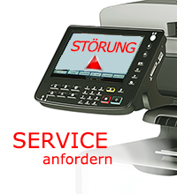 Service anfordern - Störungsmeldung